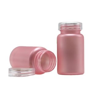 Cheap Pharmaceutical Grade 100cc PET Frosted Plastic Pill Bottle with Child Proof Screw Cap for sale