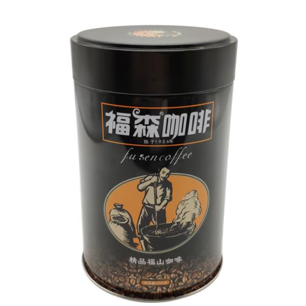 3D Embossing Coffee Tin Cans Environmental Friendly