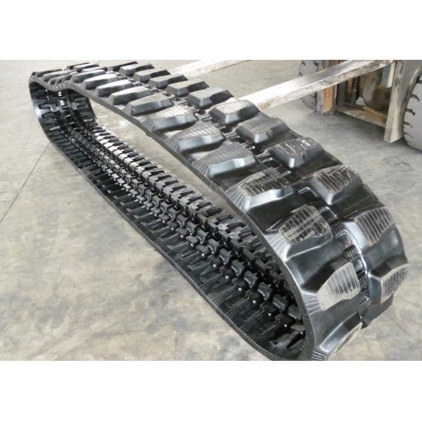 Quality 74 Links Jointless Excavator Rubber Tracks 450mm Width wholesale