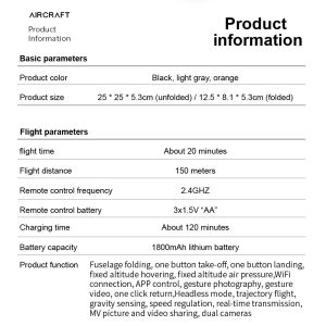 Drone E99 PRO HD Dual Camera Rc Helicopter Folding Quadcopter WiFi Image