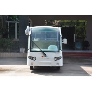 14 Seater Electric Sightseeing Bus With Curtis Controller / MP3 Player / Speaker