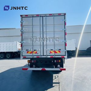 New HOMAN 6 Wheel 5-8ton Van Box Type Cargo Truck Diesel with Yuchai Engine Side