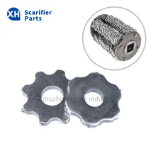 8-Sided Carbide Tipped Milling Cutters Slats 80x30x8 And In The Blastrac Von Arx