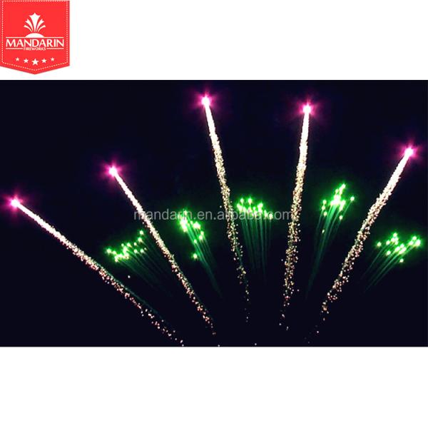 Quality China Professional Fireworks Display 10 Shots Fan Shape Single Row wholesale