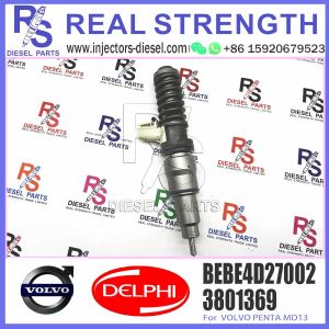 Diesel Fuel Injector 3801369 4 Pins Common Rail Fuel Injection Nozzle BEBE4D1800