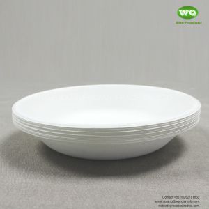 32oz(1000ml)Sugarcane-Pulp Bowl For soup and Salad,Liquid & Oil Resistant,