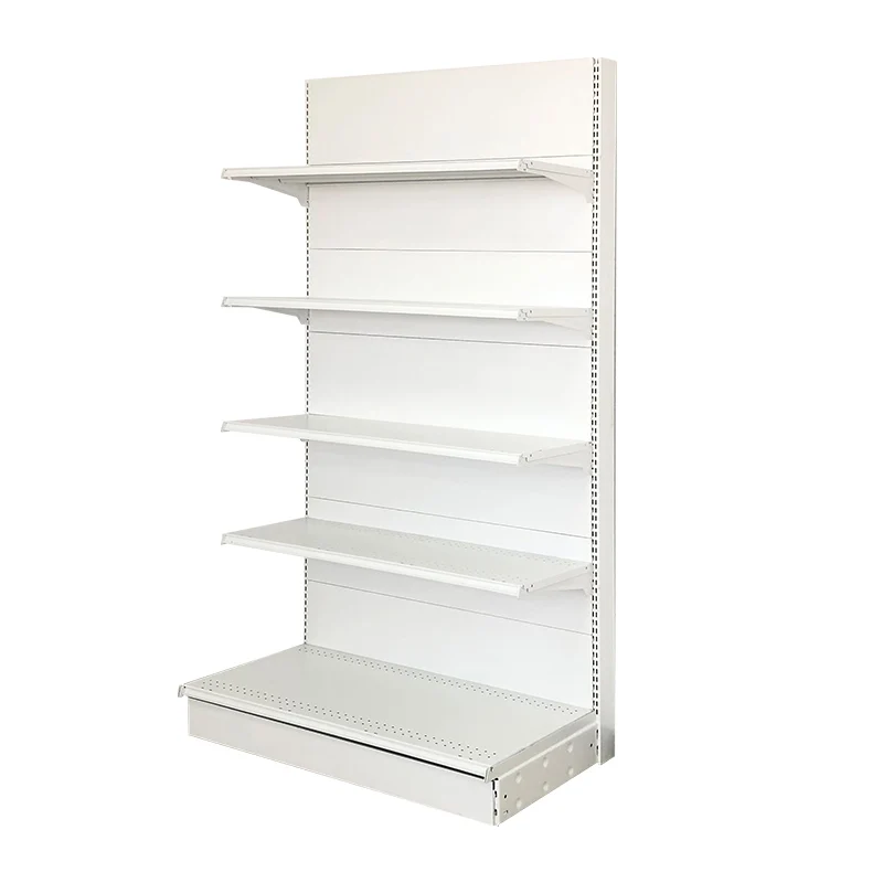 Store racking supermarket metal gondola shelving