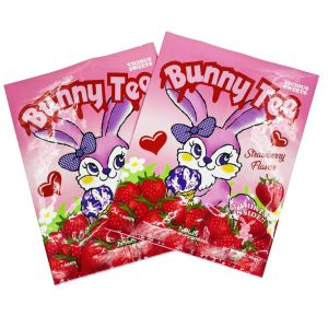 Custom Heat Seal Plastic Back Side Seal Candy Nut Mylar Bag Energy Mushroom