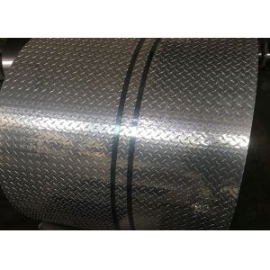 3003 5052 Aluminium Checker Plate Sheet / Coil Aluminum Diamond Plate Sheets