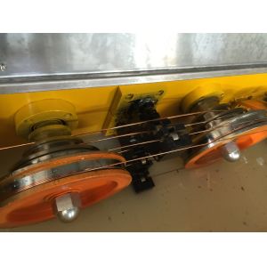 17DST Medium Wire Drawing Machine 55KW 2000mpm Max Line Speed With Annealer