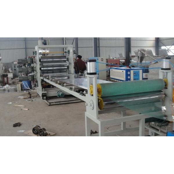Quality Advanced Technology Plastic Sheet Extrusion Line , PE Single Screw Extruder Machine wholesale