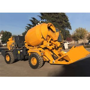 Hydraulic Pump Self Loading Ready Mix Concrete Truck For Rural Construction
