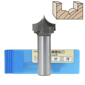 6mm Woodworking Tiger Router Bits 1 Flute Tungsten Carbide Mill
