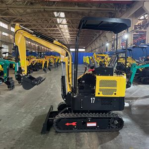 Water Cooling Mini Excavator Machine 22.1 Kw Color Customized