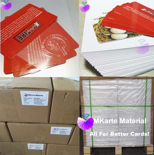Quality Aging Resistance Smart Card Material HP Indigo Single Sided Digital Printing PVC Sheet wholesale
