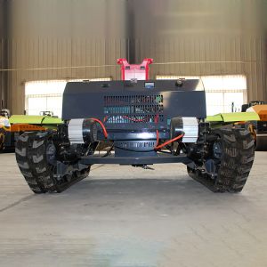 CE Certified Self-Propelled Grass Cutting Machine Crawler Intelligent Remote