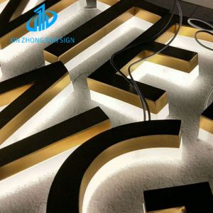 China exterior illuminated backlit letter open outdoor solar led sign on sale