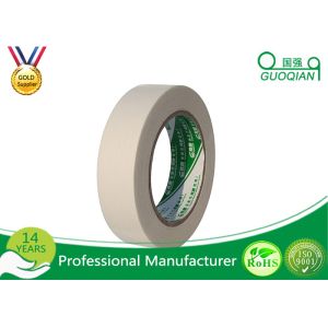 White Paint Colored Masking Tape With High Temperature Silicone