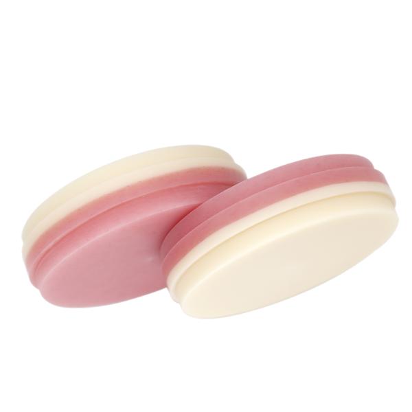 Quality Dental Lab Milling Material Pink-A2 PMMA Block for Full Dentures 98mm/95mm Size and Shape wholesale