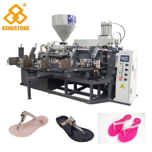 Quality 110-150 Pairs / Hour Sandal Making Machine Full Production Line For PVC Slipper wholesale