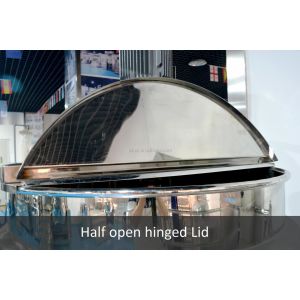 6000L Hand Sanitizer Mixer Machine Bottom Homogenizer With Frequency Inverter