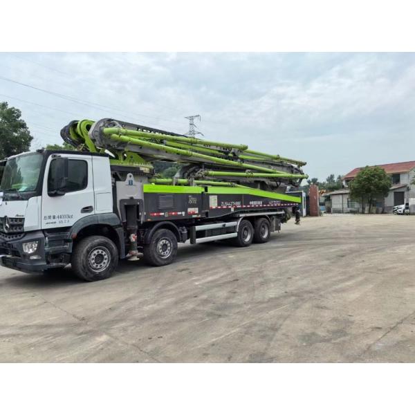 Zoomlion Concrete Pump Truck 51m Concrete Mixing Plant Heavy Equipment