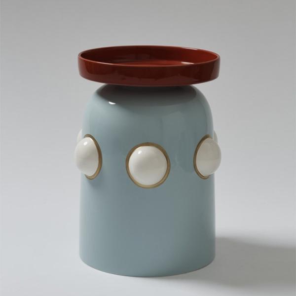 Quality Modern Creative Fiberglass Hotel Side Table High Value Home Coffee Sofa Table Matte Surface wholesale