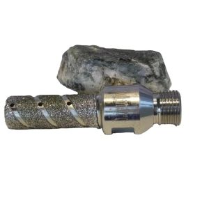 Electroplated Marble Finger Bit D20*40T*1/2G'' for 20mm Diameter Diamond