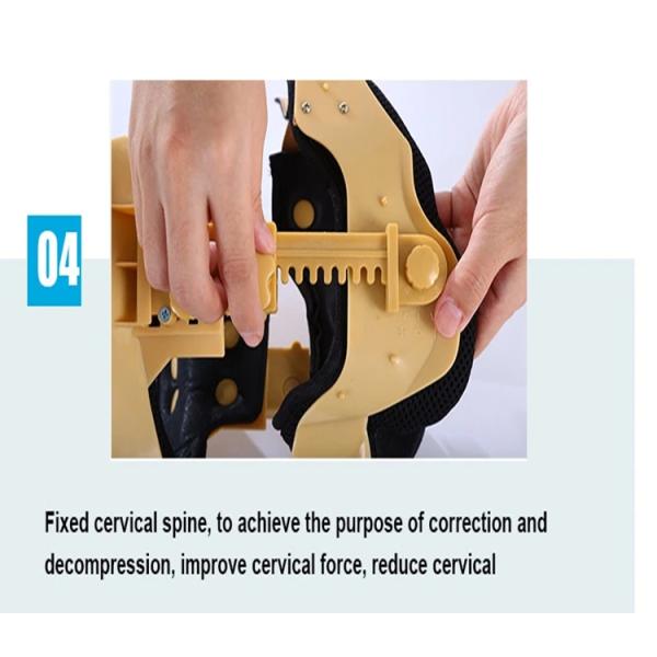 Durable Inflatable Cervical Neck Traction Device Neck Support Brace Free Size