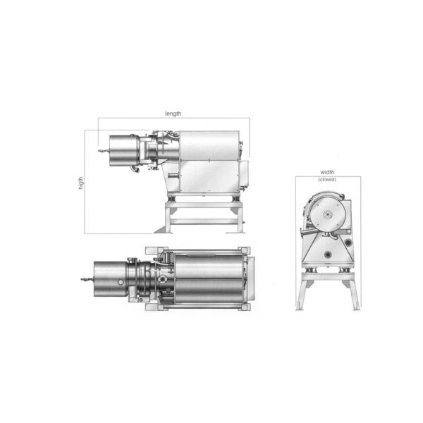 Pharmaceutical Separating Centrifugal Dryer Machine For Plastic