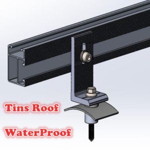 Sturdy Anodized Aluminum Solar Roof Mounting Structure For Warehouse