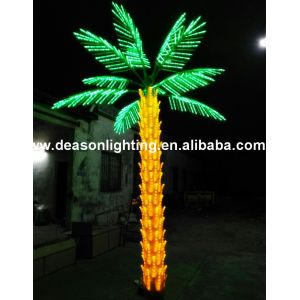 Artificial led COCONUT tree light/ lamp for outdoor park decoration led coconut