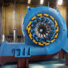 Customizable Water Turbine Generator 450-1000 RPM 220V-690V Vertical/Horizontal