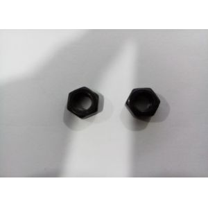 Black Zinc Stud Nut Bolt , M8 Hex Nut ISO Standard For Furniture Machine