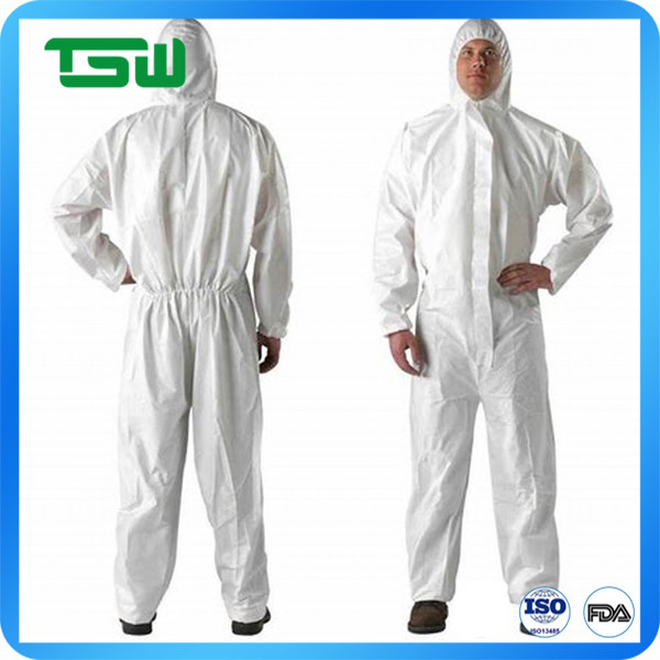 Quality Antibacterial 70gsm Microporous Disposable Coverall wholesale