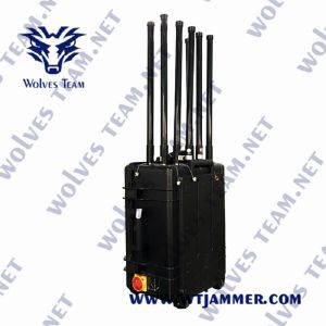 High Power Military Portable Waterproof RC 433 Anti Uav Drone Jammer up to 4000