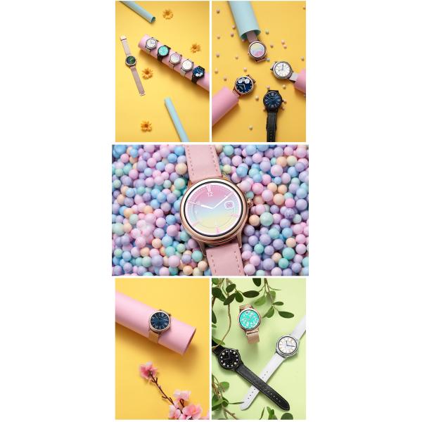 DT66 Smart Watch Women 1.09-Inch Full Heart Rate ECG Smartwatch 2020 Fitness Tracker Sport Watch Waterproof For IOS Xia