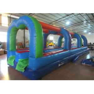 Commercial inflatable arch water slide classic inflatable bridge shape water