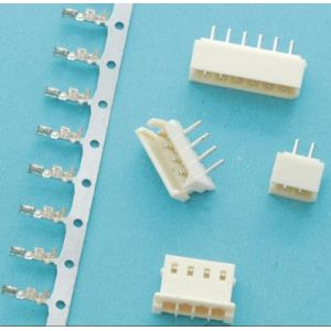 Cheap JVT 2.5mm Pitch 4 Pin PCB Connectors Wire To Board White Color Tin - Plated Material for sale