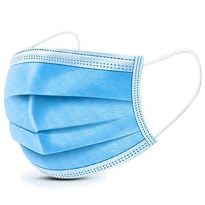 Odourless Disposable Face Mask Non Irritating With Adjustable Nose Piece