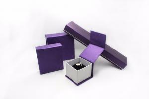 Fashion Paper Earring Jewelry Box , Handmade Jewellery Presentation Boxes With Logo Printed