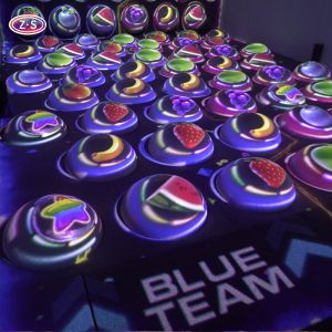 Jumping Ball AR Interactive Games DLP Projection Immersive Math Fruit Fun