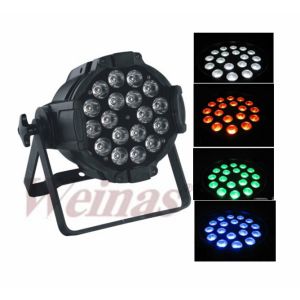 Cheap Black Housing And White Housing Led Par Can Lights18pcs 8W RGBW 4 in 1 colorful LED Par Light For Indoor can make for sale