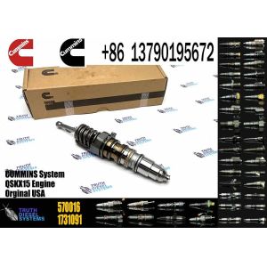 China High Quality Diesel Fuel Injector 1521978 4076963 4903028 570016 for CUMMINS SCANIA ISX DT12 02HPI QSX15 Engine on sale