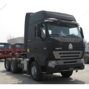 SINOTRUK LHD Howo A7 Tractor Truck Weatherproof 6X4 Euro2 420HP ZZ4257V3247N1B