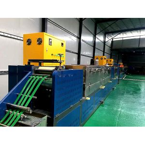 China PET Strap Extrusion Line 380V/50Hz 0.4-1.2mm Thickness on sale