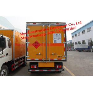 Sinotruk 4x2 5t Mixed Emulsion Explosive Truck For Civil Underground Site