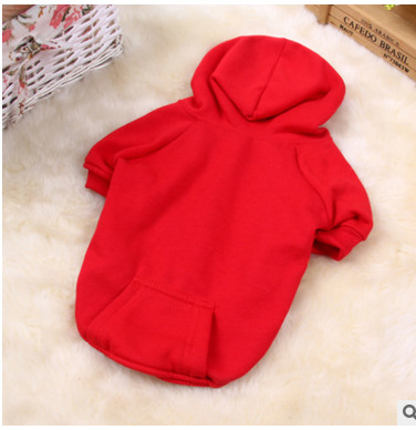 Quality Multi-color dog clothes withe pocket sports sweater winter pets clothes wholesale
