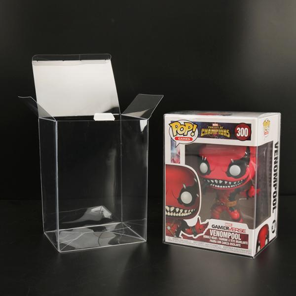Wholesale 4 Inch Pop Protector 0.35 0.5mm Custom Clear Case Funko Pop Baili