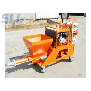 China machine plastering finished dry ready mix plaster equipment spt30 on sale